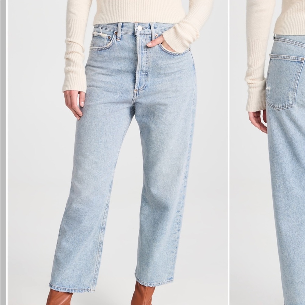 AGOLDE - 90s Crop Loose Fit Jeans